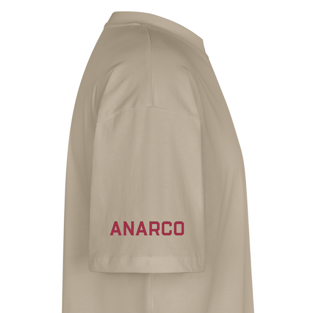 ANARCO Retro Shirt - Steingrau